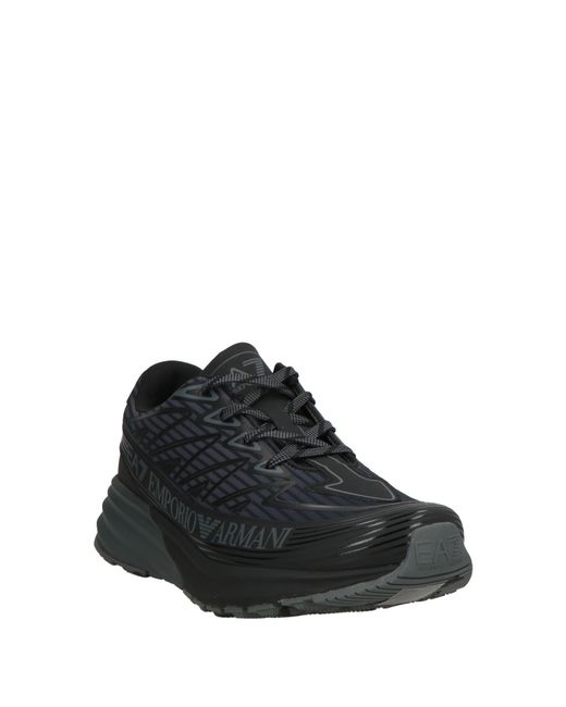 EA7 Black Trainers for men