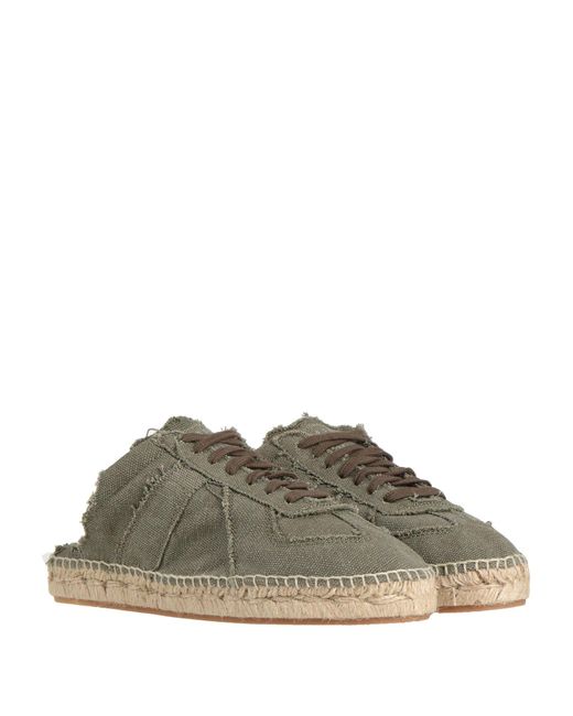 Maison Margiela Green Espadrilles