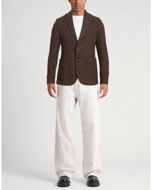 Circolo 1901 Brown Blazers for men