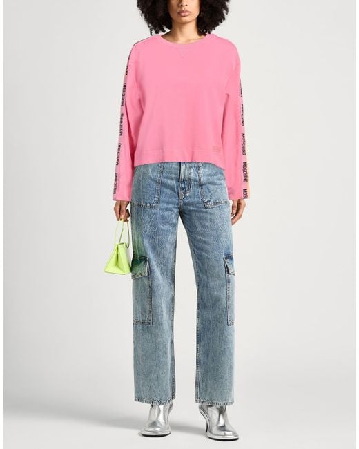 Moschino Pink Sweatshirt