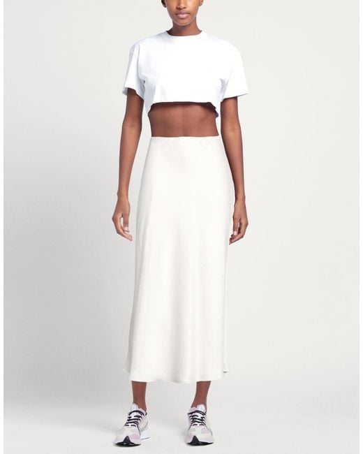 ARMANI EXCHANGE White Midi Skirts