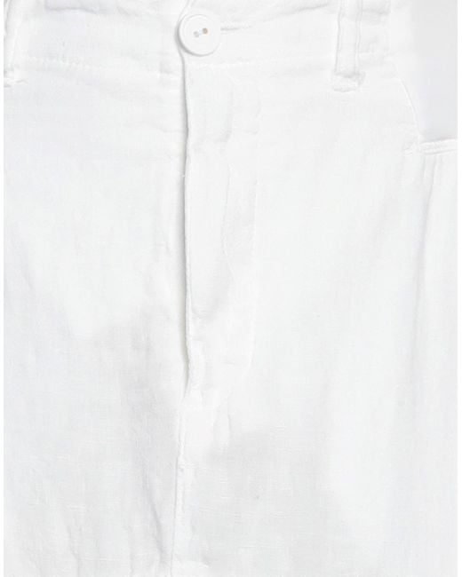 European Culture White Maxi Skirt