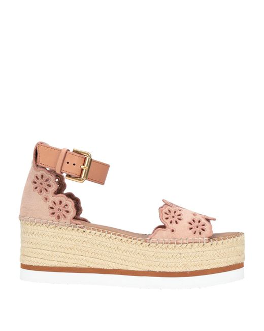 See By Chloé Natural Sandals