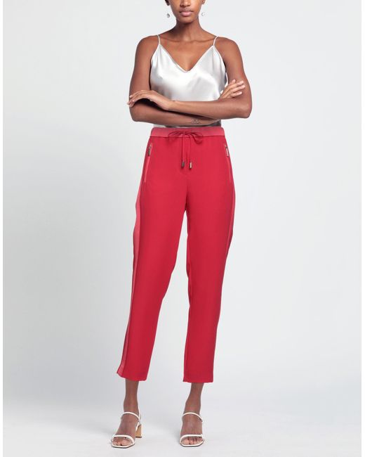 CoSTUME NATIONAL Red Trouser