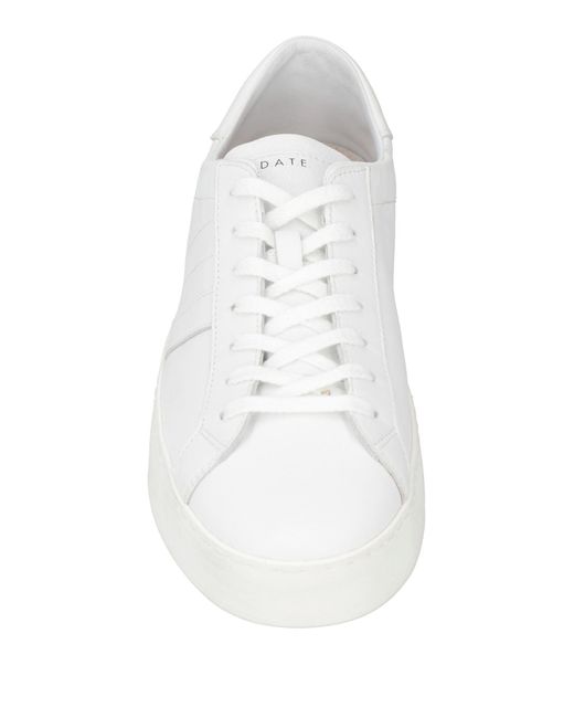 Date White Sneakers Leather for men