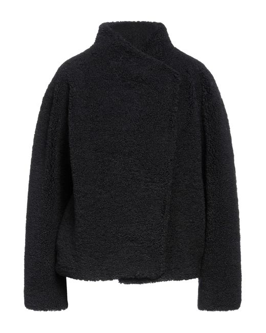 Borreguito y pelo ecológico Juvia de color Black