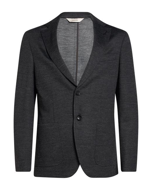 Paoloni Black Blazer for men