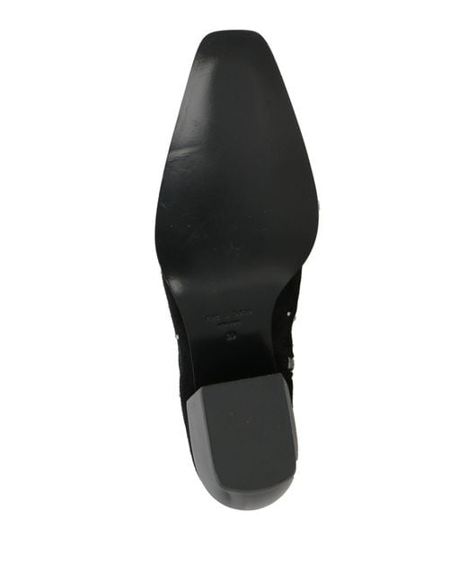 Rag & Bone Black Ankle Boots Leather