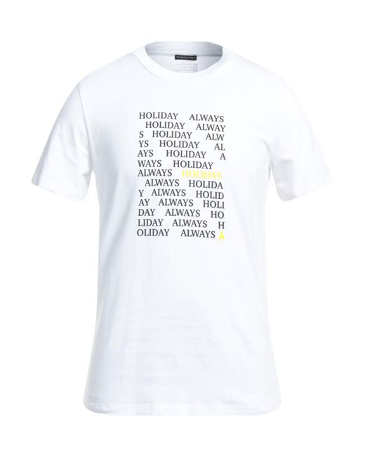 Patrizia Pepe White T-shirt for men