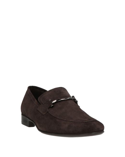Rossi Black Loafers Leather for men