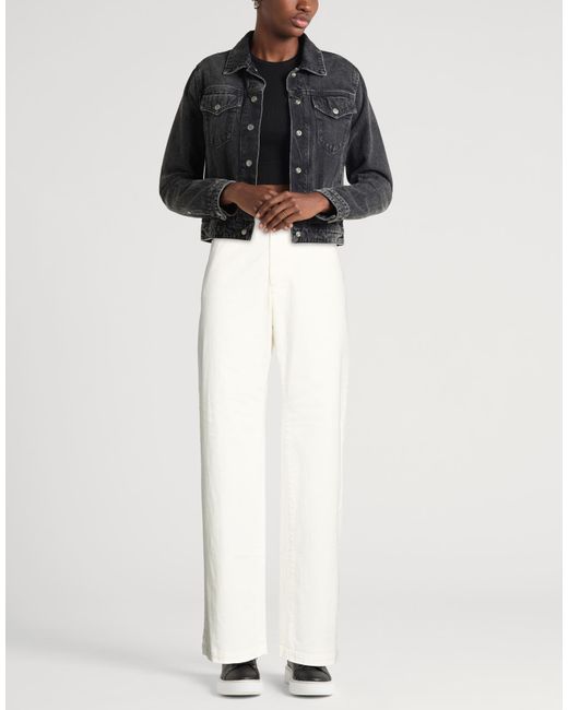 Barena White Pants Cotton, Elastane