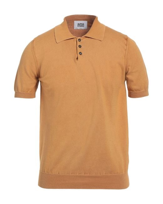 Pullover di Alpha Studio in Natural da Uomo