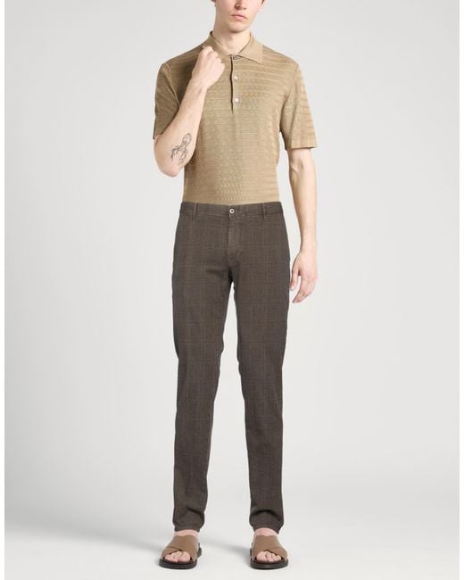 Incotex Gray Trouser for men