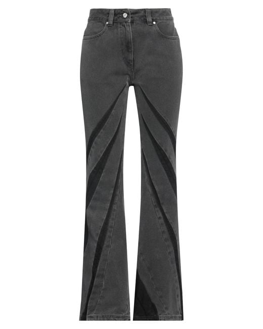 Dion Lee Gray Jeans Cotton