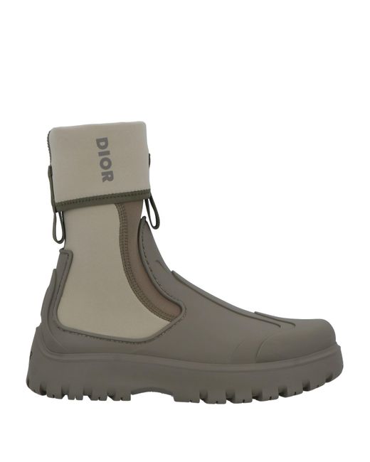 Dior Brown Ankle Boots for men