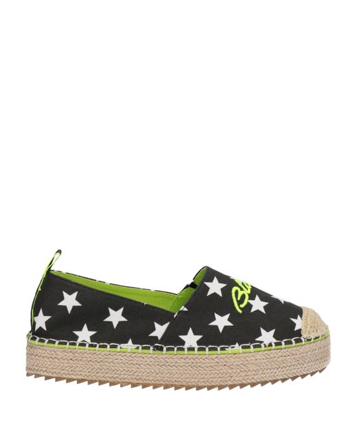 blauer espadrilles