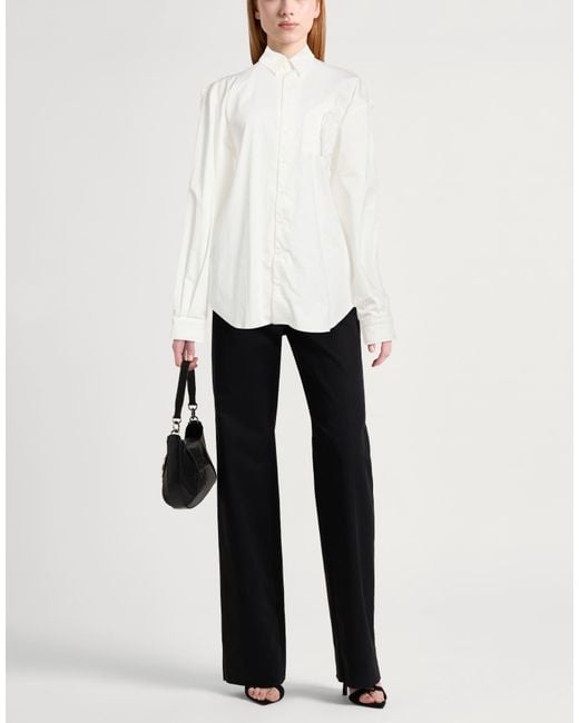 OTTOLINGER White Shirt Cotton, Polyamide, Elastane