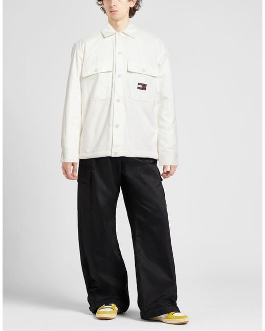 Tommy Hilfiger White Jacket for men