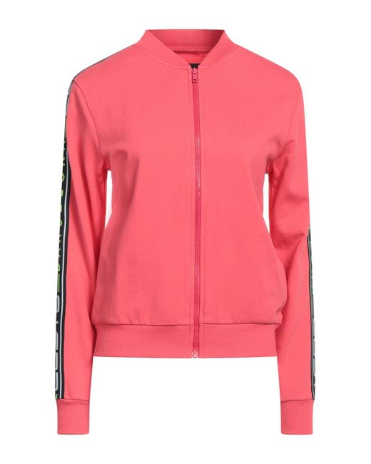 Custoline Pink Coral Sweatshirt Cotton, Elastane