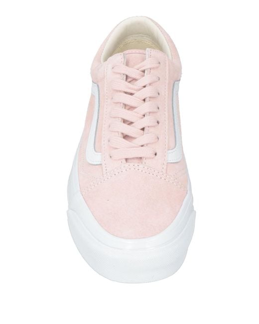 Vans Pink Sneakers Leather for men