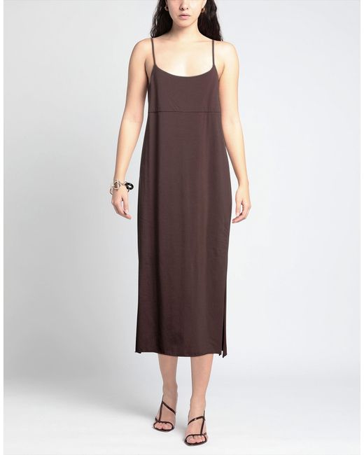 Jucca Brown Midi Dress