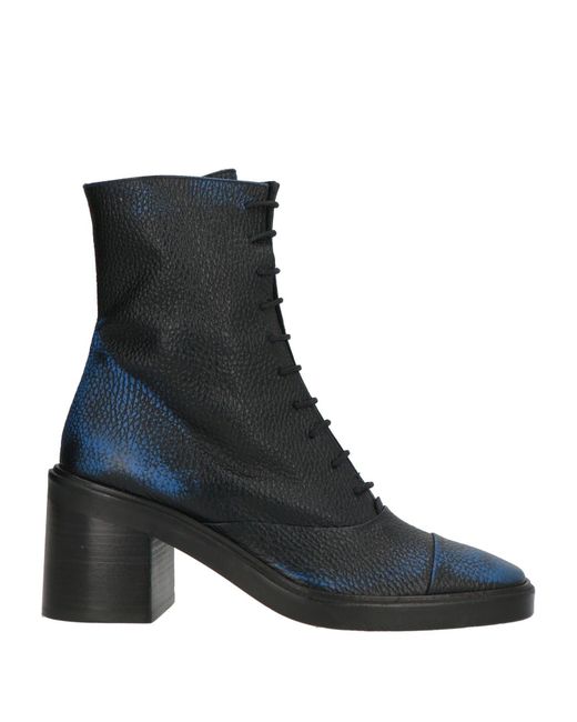 Bottines Ras en coloris Black