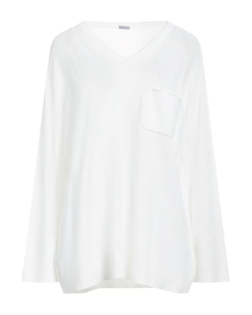 Pullover Malo de color White