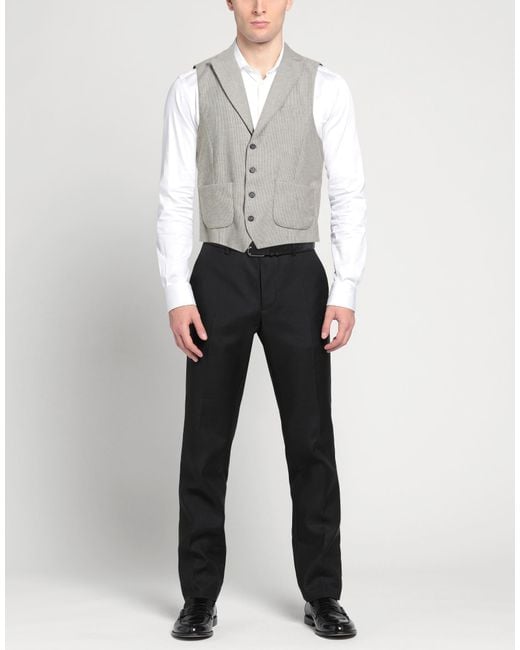 SUIT SARTORIA Gray Waistcoat for men