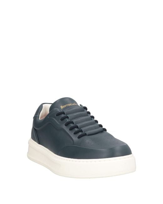 Barracuda Blue Sneakers Leather for men