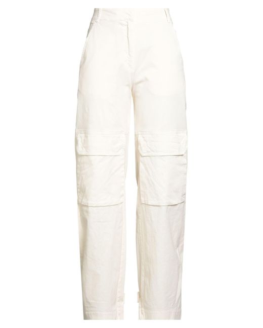 Kaos White Pants Cotton, Elastane