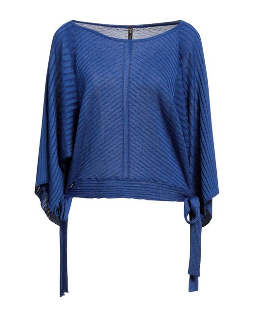 Manila Grace Blue Sweater
