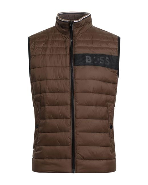 Chompa Sin Mangas Boss de hombre de color Brown