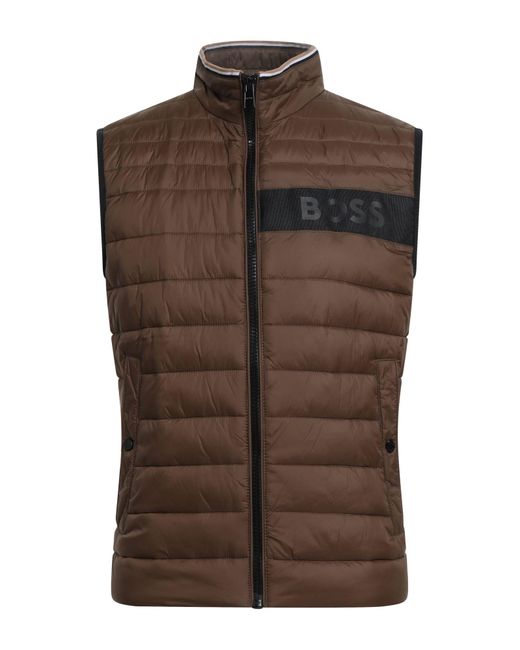 Boss Brown Gilet for men