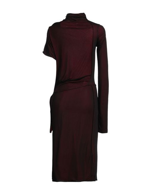Maison Margiela Red Midi Dress