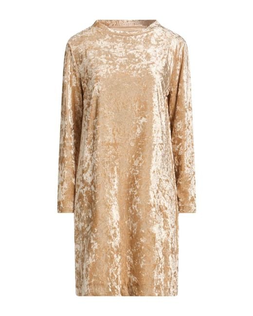 Niu Natural Mini Dress Polyester, Elastane