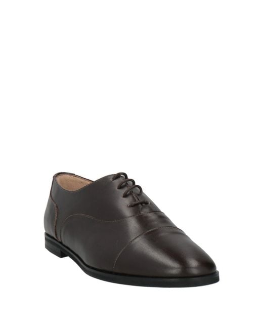 Testoni Brown Schnürschuh