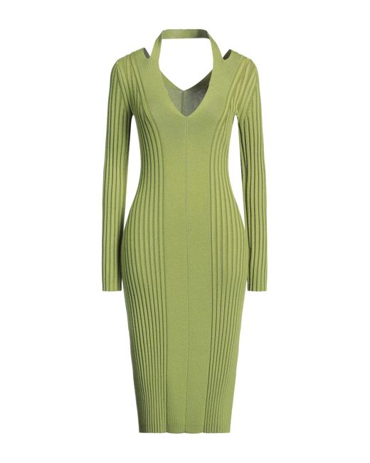 Proenza Schouler Green Midi-Kleid