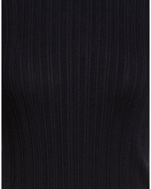 Malo Black Turtleneck Cashmere, Silk