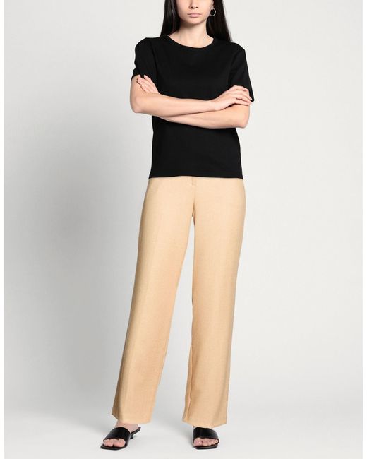 Nenette Natural Sand Pants Wool, Polyamide, Polyester, Elastane