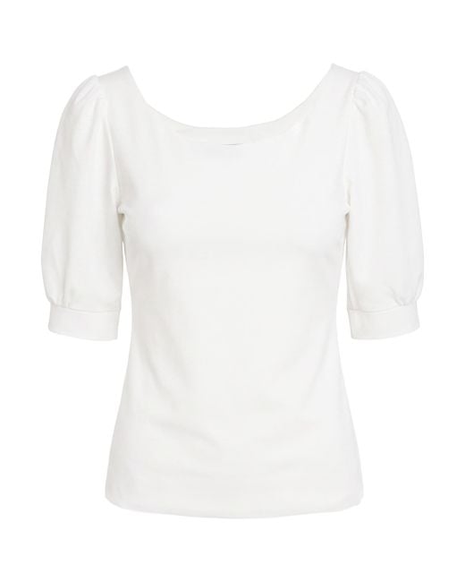 La Petite Robe Di Chiara Boni White Top Polyamide, Elastane