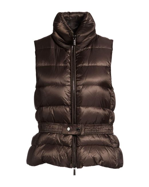 Moorer Brown Vest Polyamide