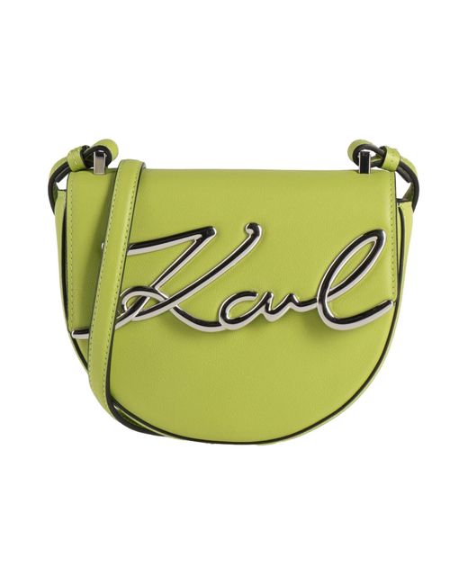 Karl Lagerfeld Green Cross-body Bag