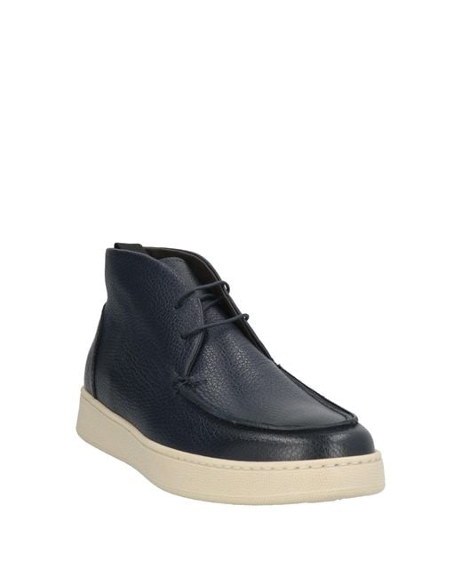 Marechiaro 1962 Blue Ankle Boots Leather for men