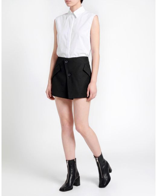 Helmut Lang Black Shorts & Bermuda Shorts