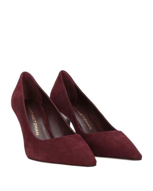 Stuart Weitzman Purple Pumps