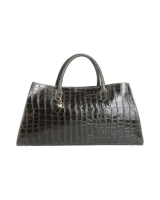 Laura Di Maggio Black Handbag Leather
