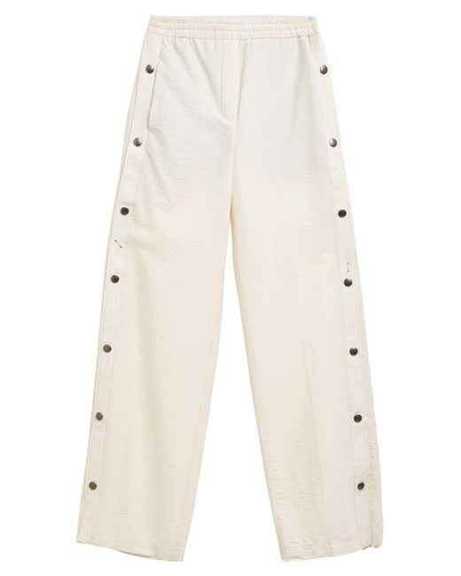 Department 5 Natural Cream Pants Lyocell, Polyamide