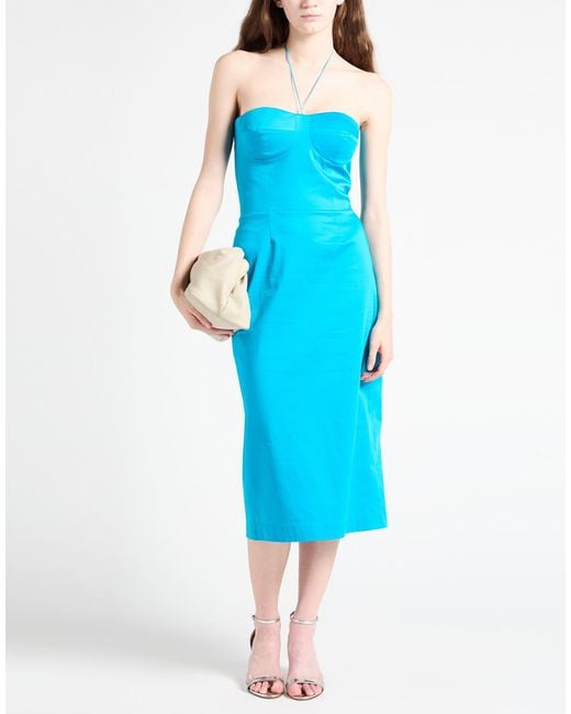 Jijil Blue Midi Dress