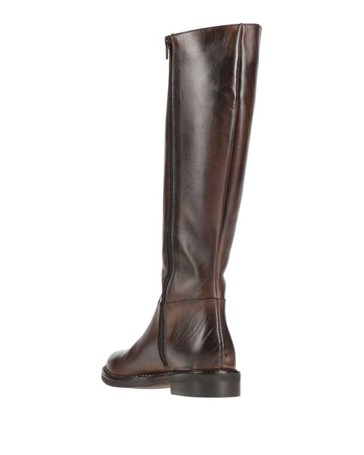 Trend Brown Boot Calfskin