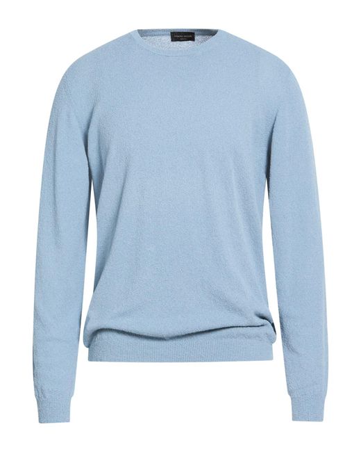 Pullover di Roberto Collina in Blue da Uomo